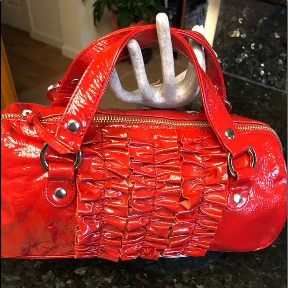 Paige Novick per fina firenze Handbags - Paige nOvick Gorgeous Small RED PURSE